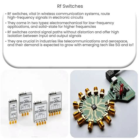 RF Switches | How it works, Application & Advantages