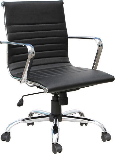 Black Mid Back Conference Room Chair | Madison Liquidators