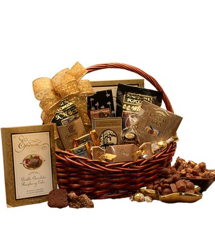 Chocolate Gourmet Gift Basket | Blooms Today