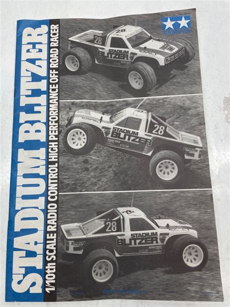 vintage Tamiya stadium blitzer manual | eBay