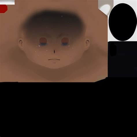 an animated image of a man's face in the middle of a room with red and ...