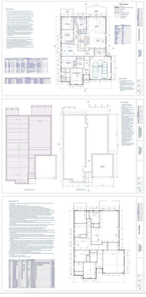 Ranch House Plans, Bungalow With Garage, PDF Download - Etsy