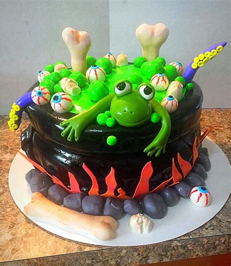 Cauldron cake | Cake, Cauldron cake, Cake creations