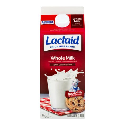 Lactaid 100% Lactose Free Milk Whole 64oz CTN | Garden Grocer