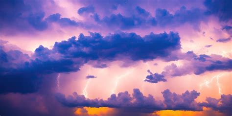 Premium Photo | Thunderstorm clouds