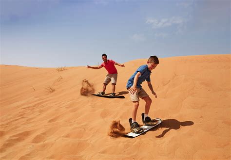 Desert Safari Abu Dhabi Sand Boarding Dubai Dubai Sand Dunes Activities ...