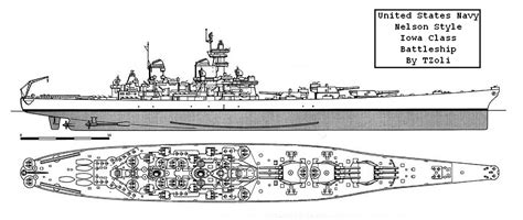 USS Iowa Nelson Style by Tzoli on DeviantArt