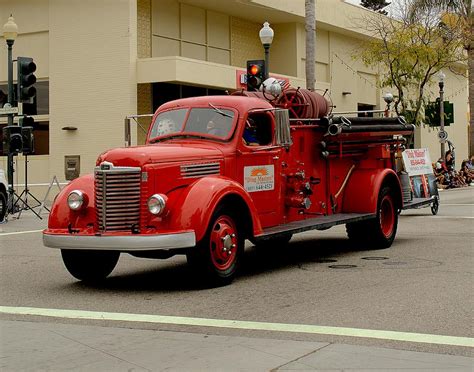 1948 International Harvester Fire Truck Photograph by Michael Gordon