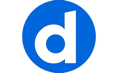 Dailymotion round blue logo transparent PNG - StickPNG