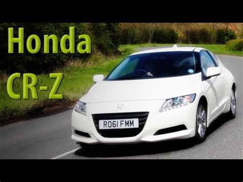 Honda CR-Z Hybrid Review - Drive Start - YouTube