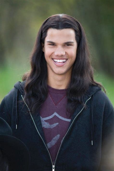 Remember when Jacob played by Taylor Lautner had long hair? Twilight ...