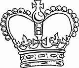 King Crown Coloring Color Drawing Getdrawings Draw Sketch Page sketch template