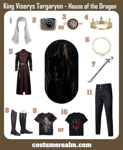 How To Dress Like King Viserys Costume Guide For Cosplay & Halloween