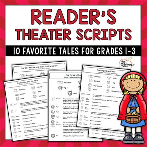 Reader's Theater Scripts - Familiar Tales for Grades 1-3 - Special ...