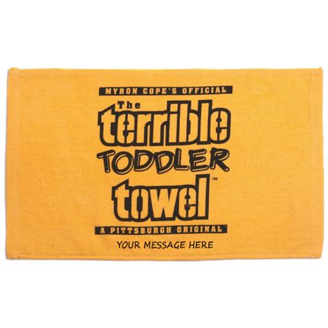 Pittsburgh Steelers Custom Toddler Terrible Towel®