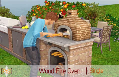 Wood Fire Oven ~ Premium Sims