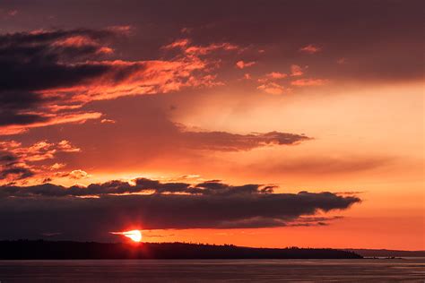 Waterfront Sunset in Edmonds, Washington - Cory Bagley | Official Home Page