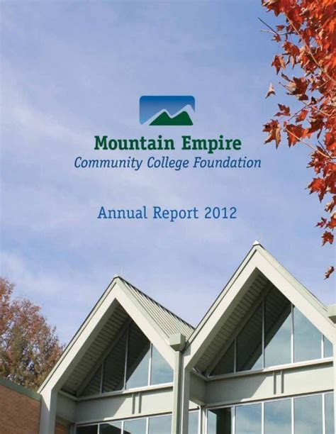 MECC Foundation Donors - Mountain Empire Community College