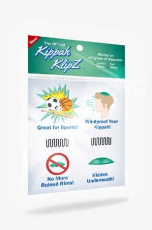 2 Pack - Kippah Clips Transparent PNG - 285x430 - Free Download on NicePNG