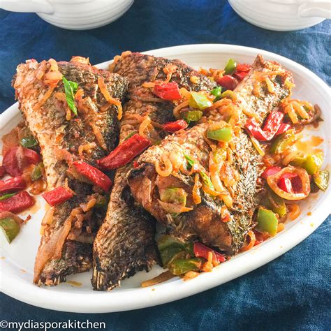 Peppered Fried Fish - My Diaspora Kitchen