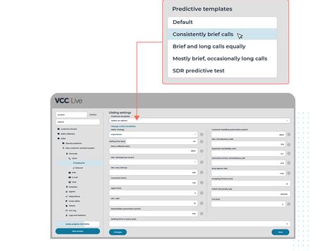 Predictive Dialer Software - VCC Live