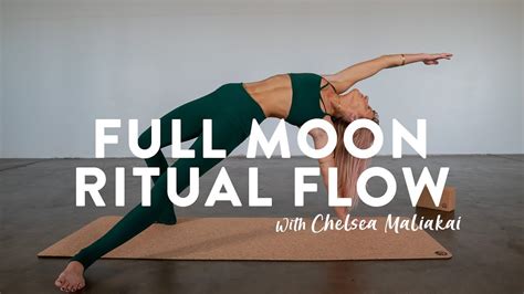 FULL MOON YOGA CLASS 🌕 15-Minute Full Moon Ritual Yoga Flow with Chelsea Maliakai - YouTube