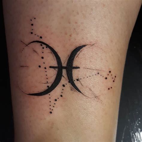 Some sketchy constellation zodiac sign ( pisces ), done with 3rl.. Thanks @Darkica Cookman 😙 ...