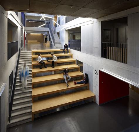 14-The step seats near the entrance_New Youth Commune_Wang Shuo Stairs Architecture, Interior ...