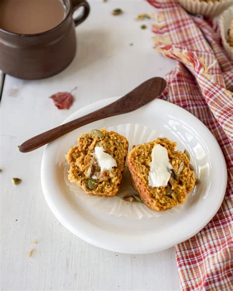 Pumpkin Seed Muffins - Baking for Friends