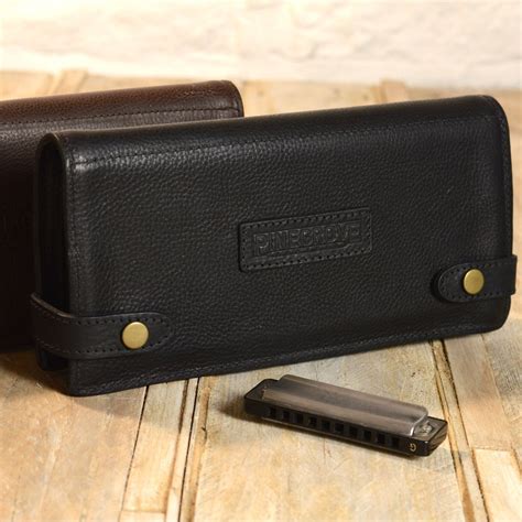 12-pack Leather Harmonica Case Leather Blues Harp Holder - Etsy