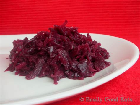 Easily Good Eats: Swedish Red cabbage (Rödkål) Recipe