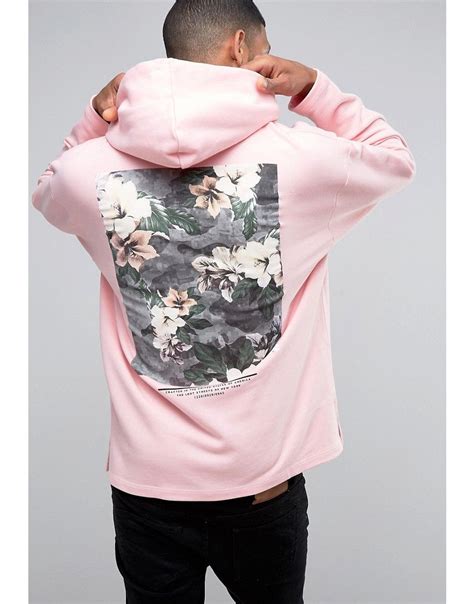 Image 1 of ASOS Oversized Hoodie With Freedom Print In Pink Latest Fashion Clothes, Fashion ...