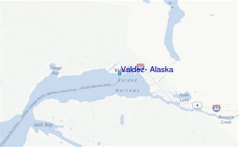 Valdez, Alaska Tide Station Location Guide