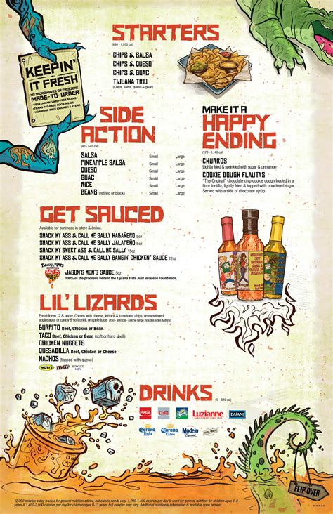 Tijuana flats food menu - kcreqop