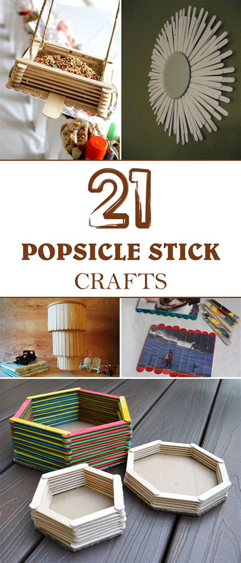 21 Awesome Popsicle Stick Crafts