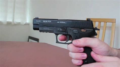 KWA M226 Airsoft Pistol Shooting Demo - YouTube