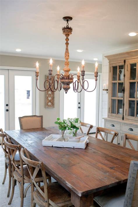 12 Favorite Light Fixtures for Fixer Upper Style 5 in 2020 | Farmhouse dining room lighting ...