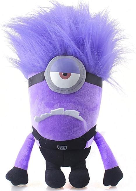 Y&D Despicable Me 2 - One EYED Purple Minion 10" Plush Toy Bad Minion ...