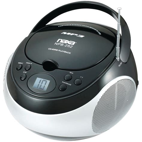 Fm Radio Stereo, Electronics Portable Mp3/cd Player Am Stereo Radio, Black - Walmart.com