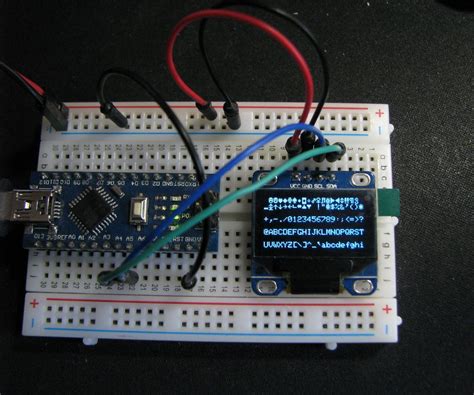 OLED I2c Display With Arduino: In this instructable I will show you how ...