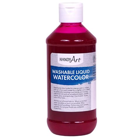 Liquid Watercolor 8 oz. Single Paints