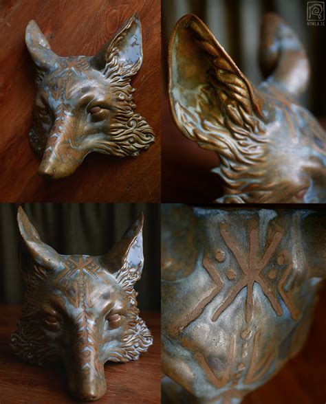 Ceramic Fox by Nymla on DeviantArt