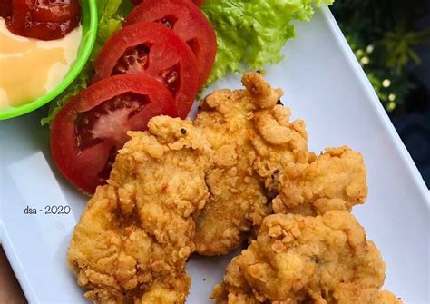 4 Cara Buat Dada ayam goreng tepung yang Lezat - cookandrecipe.com