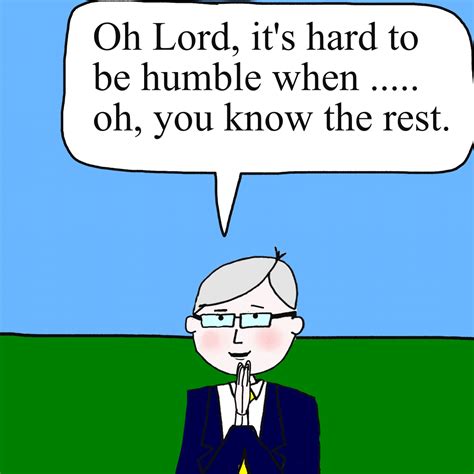 laberal: Kevin Rudd "It's hard to be humble" cartoon.