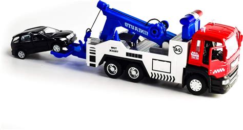 Big Daddy Police Wrecker Friction Powered Tow Truck With Two Tow Hooks | ubicaciondepersonas ...