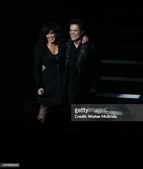 Donny Osmond & Marie Osmond performing The Broadway Premiere of... News Photo - Getty Images