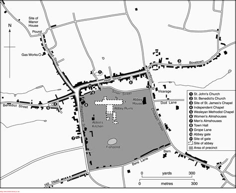 Glastonbury Town 1844 | Glastonbury town, Glastonbury, Historical maps