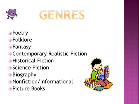 PPT - Genres in Children’s Literature PowerPoint Presentation, free download - ID:2445367