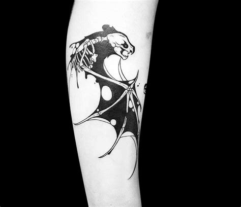 Bat tattoo by Roy Tsour | Photo 30108