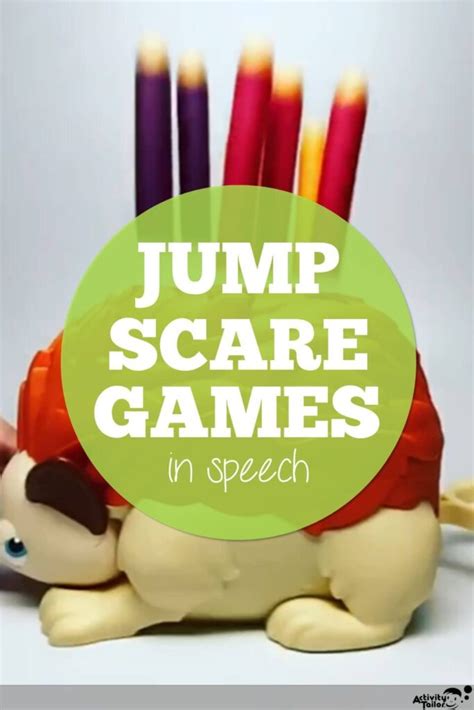 Jump Scare Games for Speech - Activity Tailor